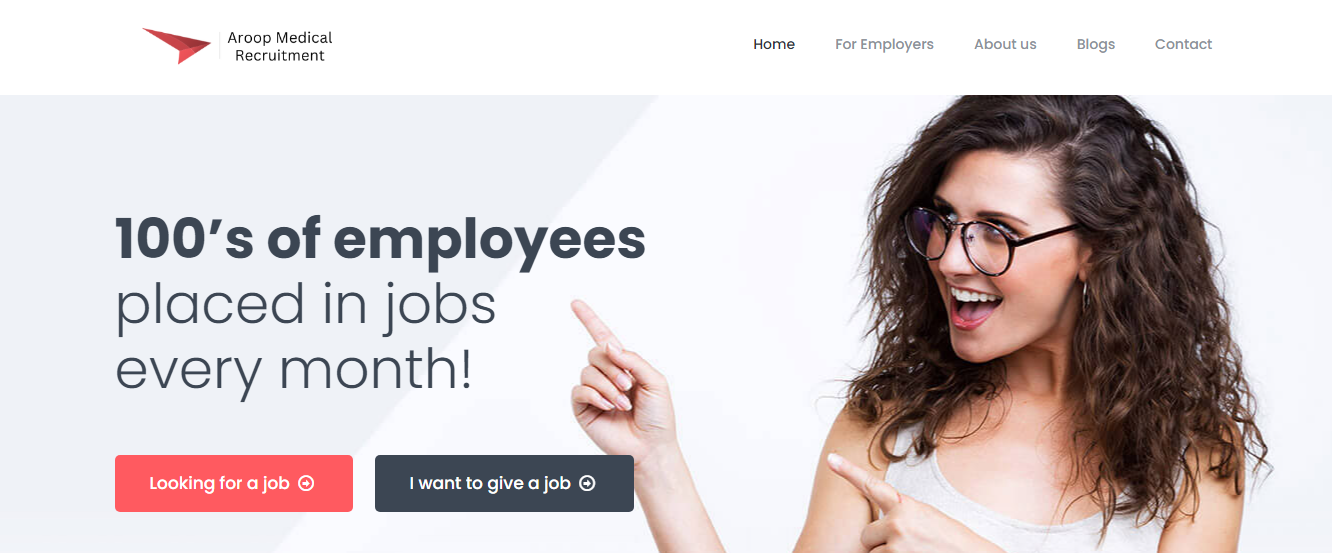 aroopmedicalrecruitment.com